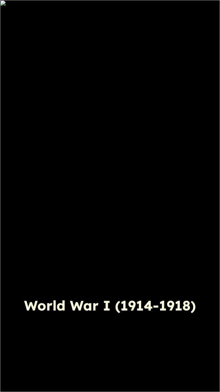World War I: Causes and Consequences