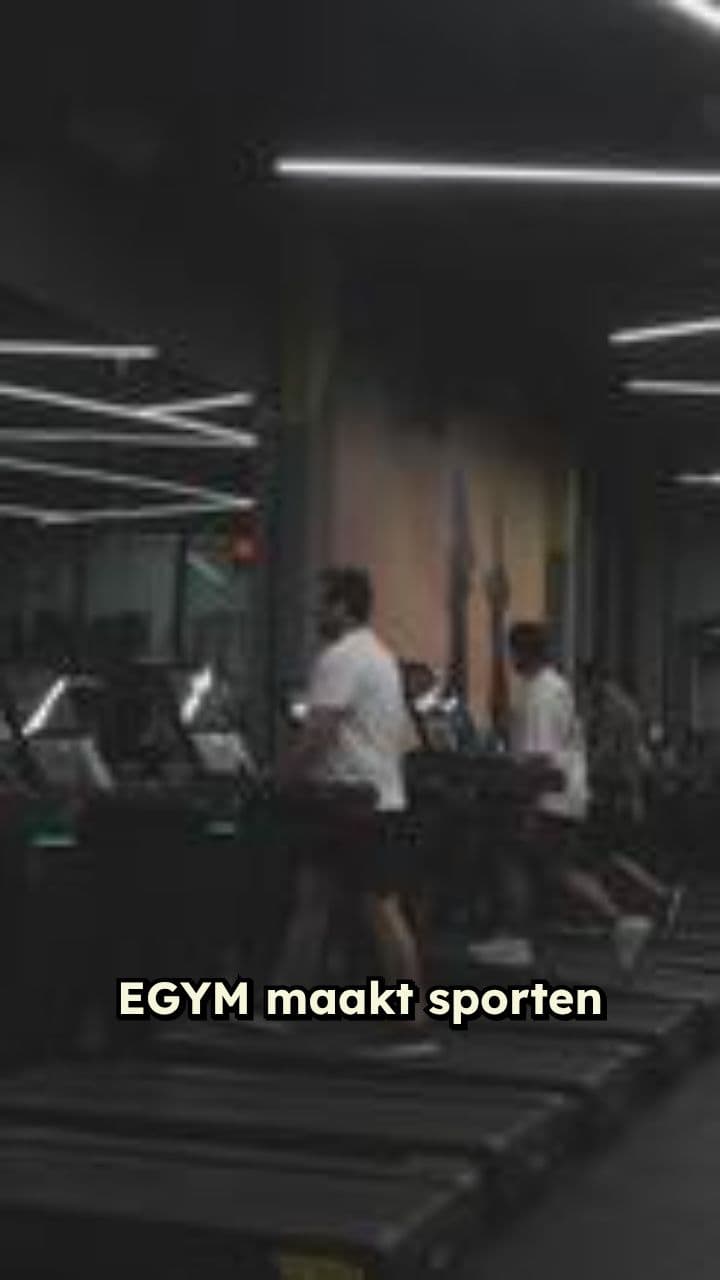Slimmer sporten met EGYM