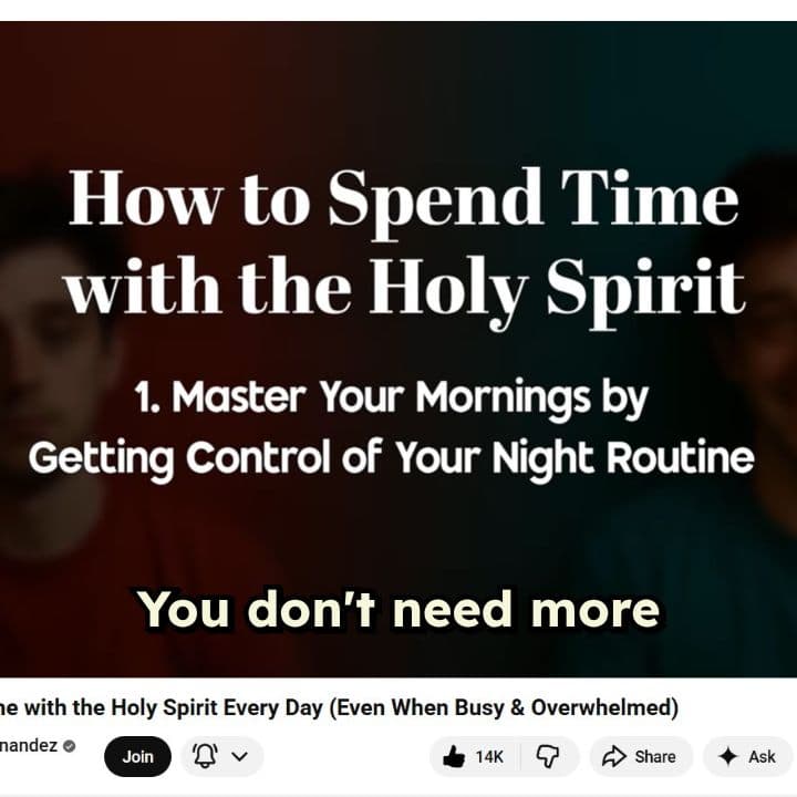 Connect with the Holy Spirit Now