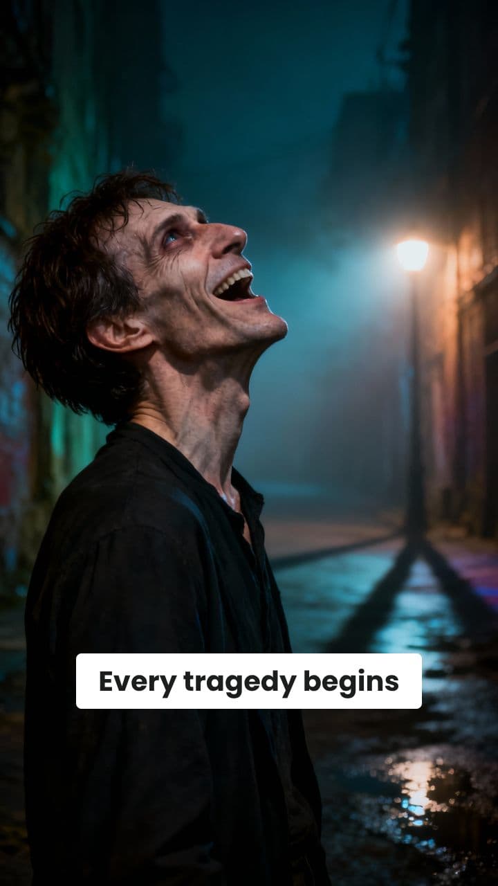 Laughter's Dark Embrace