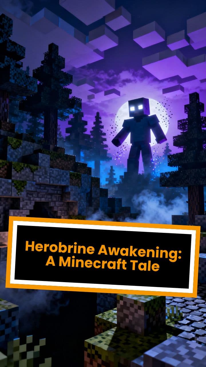 Herobrine Awakening: A Minecraft Tale