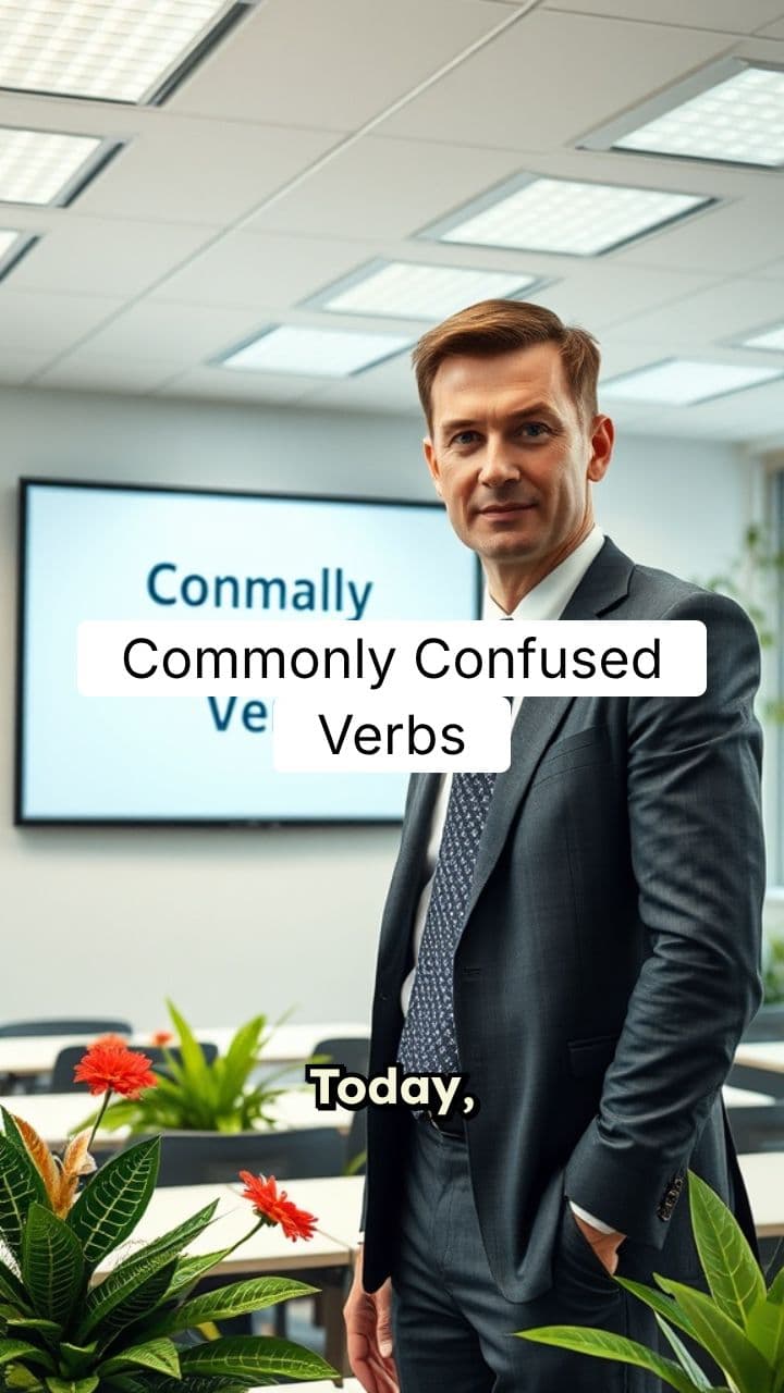 Confused Verbs Explained
