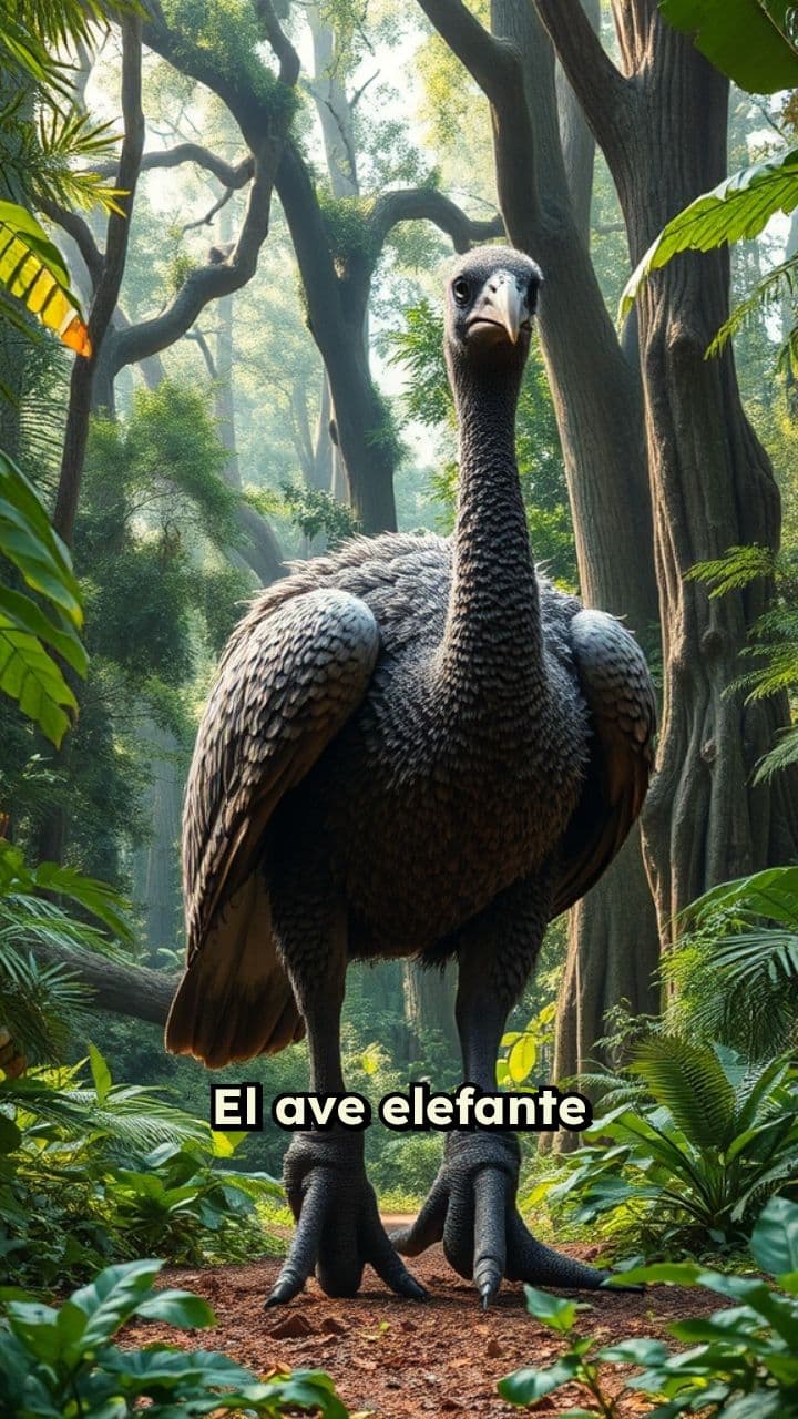 El Ave Elefante: Un Gigante Extinto de Madagascar