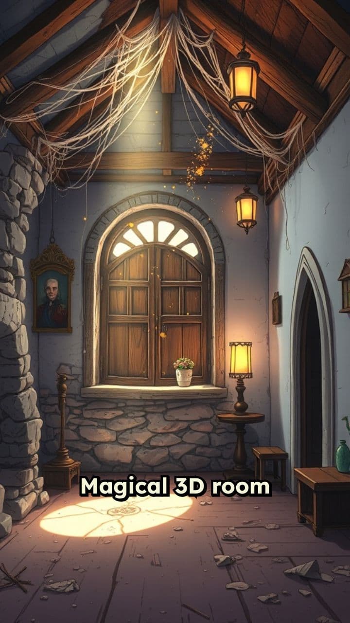 Magical 3D Room Transformation
