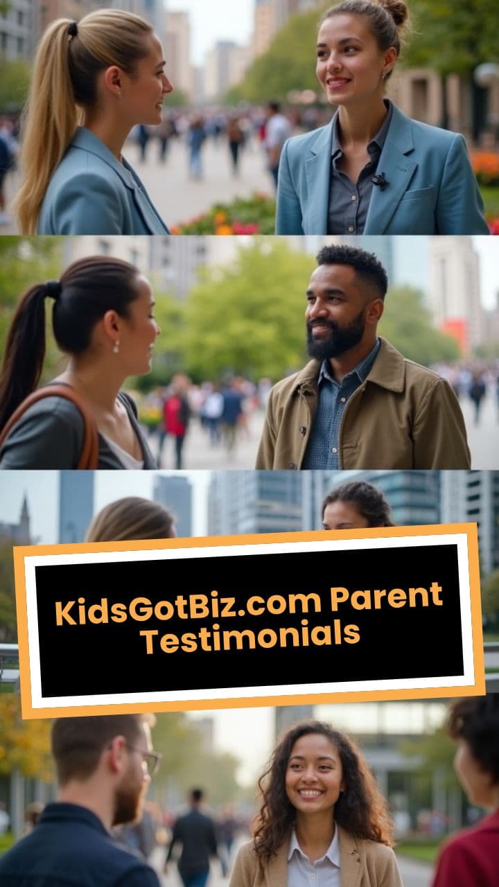 KidsGotBiz.com Parent Testimonials