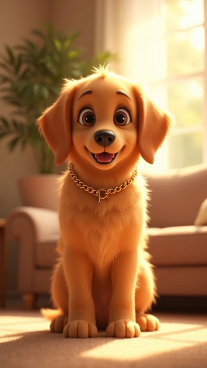 Fluffy Don: The Canine Kingpin