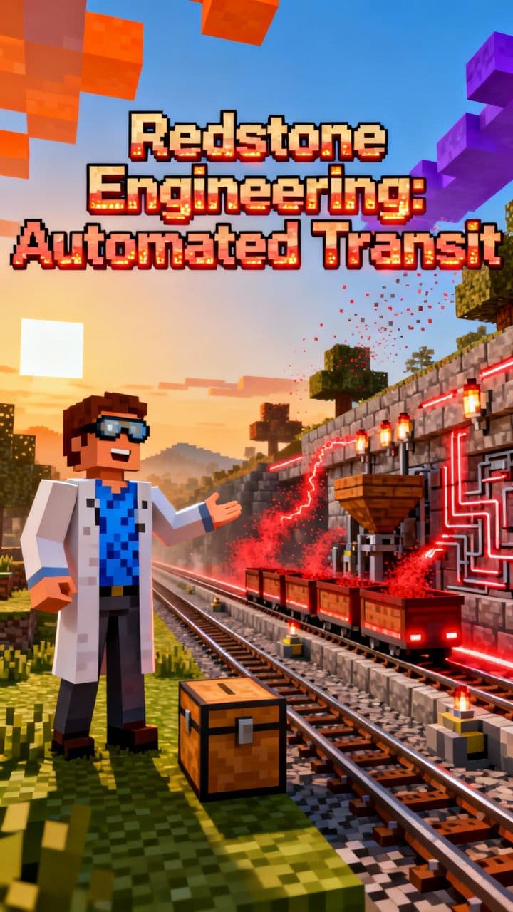 Redstone Engineering: Automated Transit