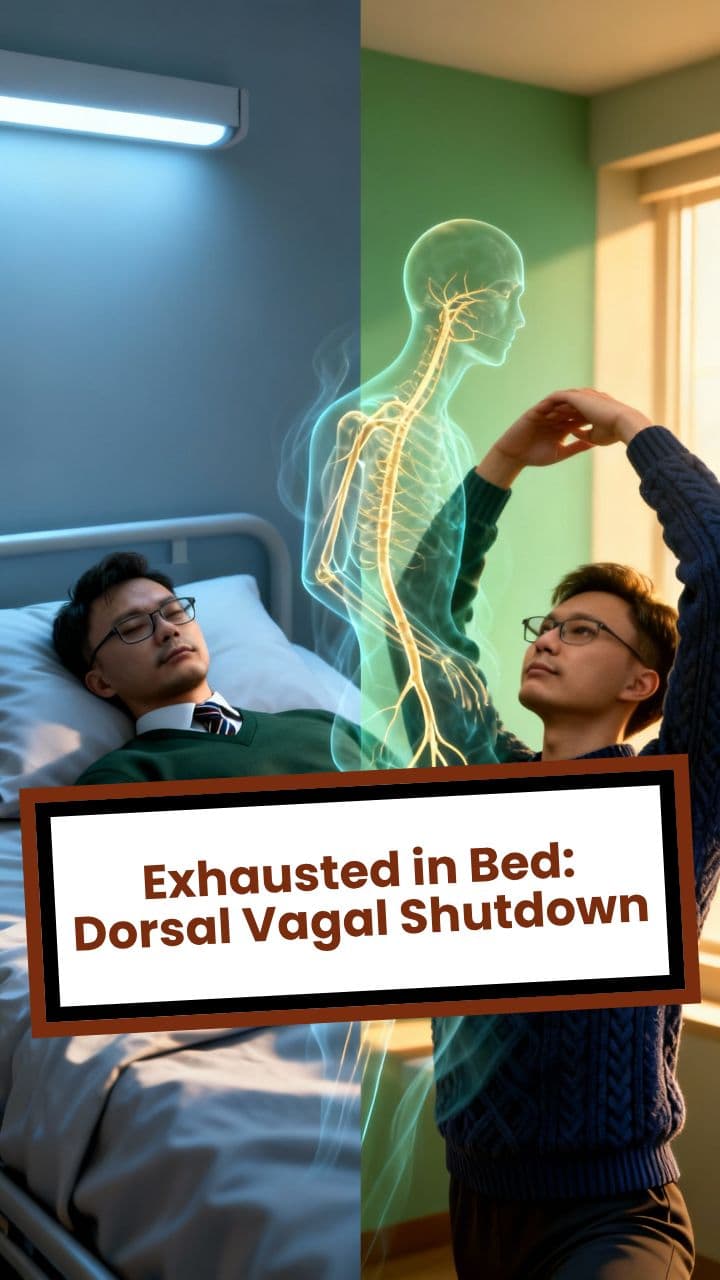 Exhausted in Bed: Dorsal Vagal Shutdown