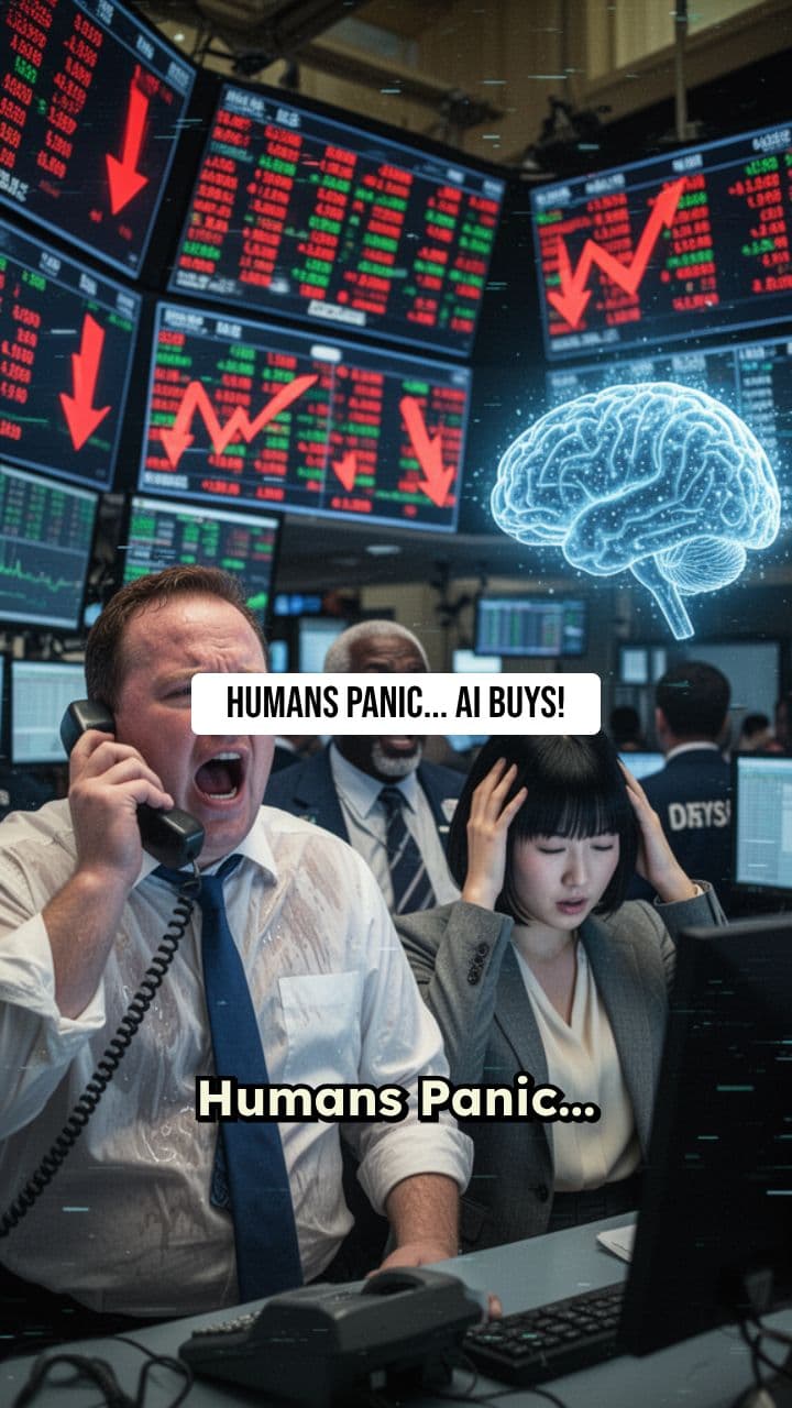 AI Just Bought Stocks While Humans Panic 💰🤖