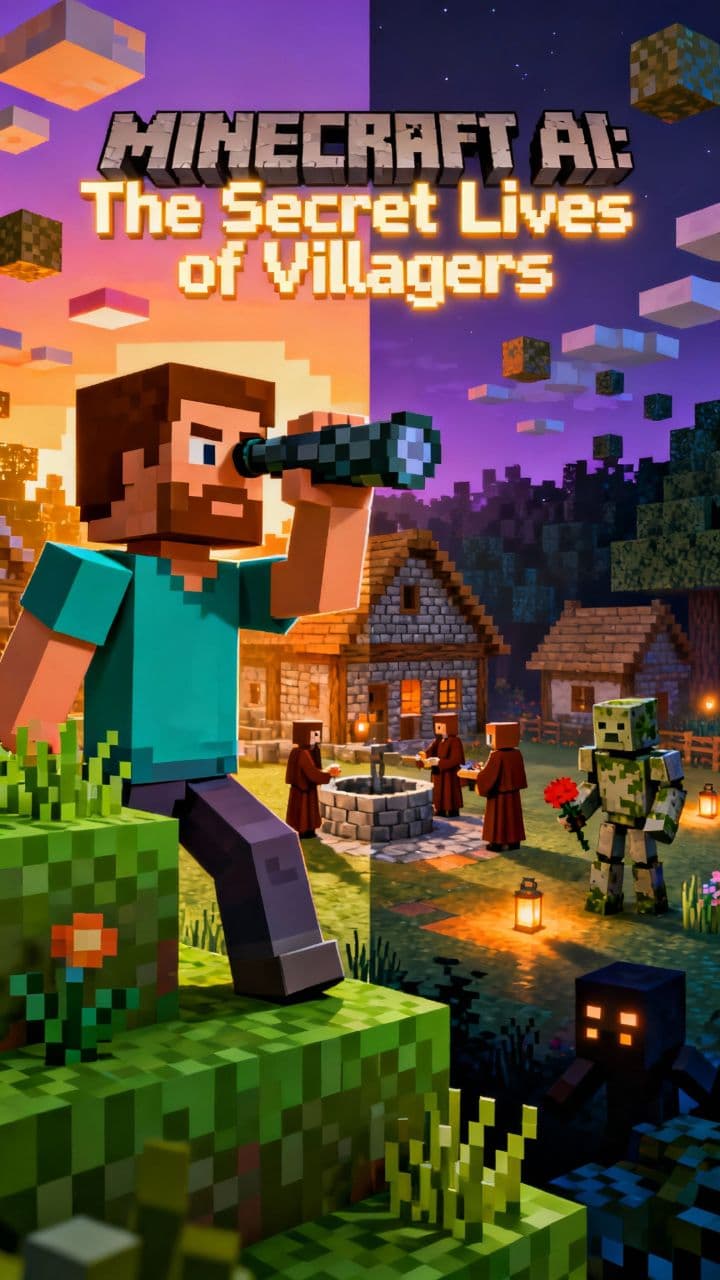 Minecraft AI: The Secret Lives of Villagers