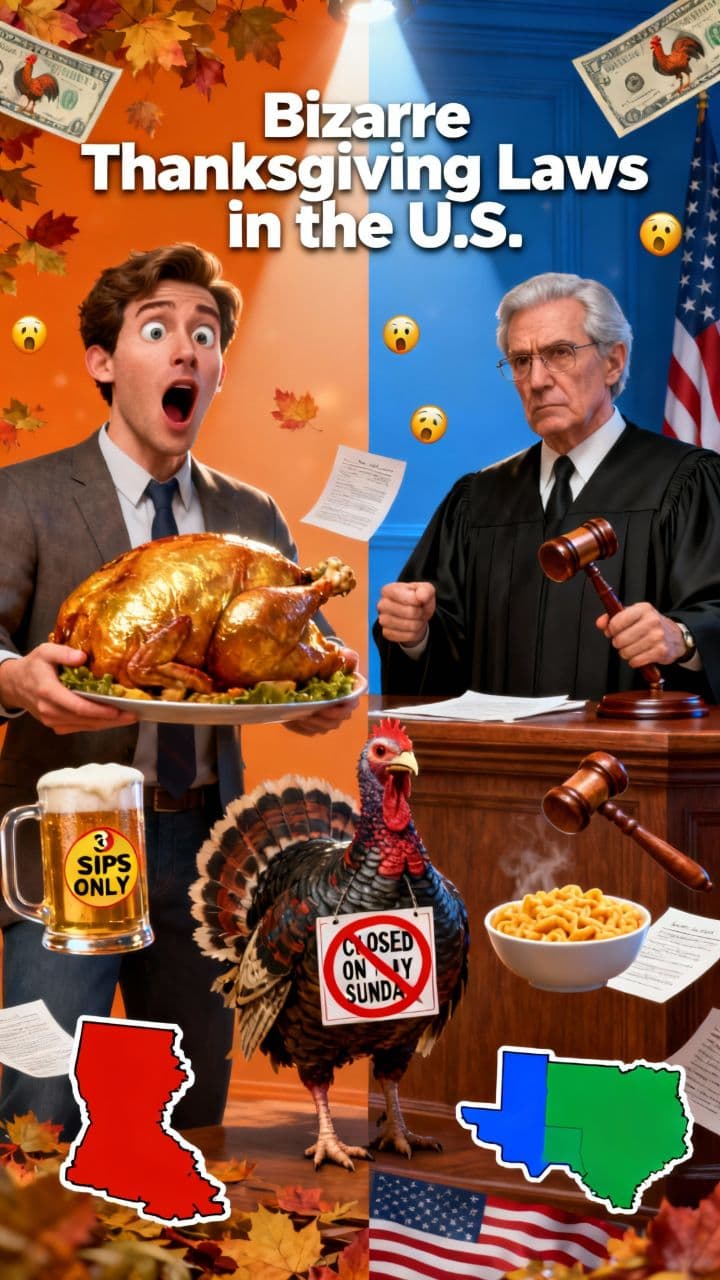 Bizarre Thanksgiving Laws in the U.S.