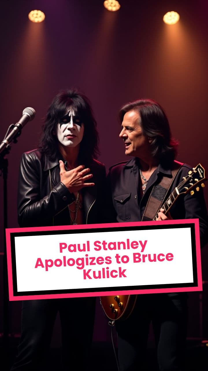 Paul Stanley Publicly Apologizes to Bruce Kulick for His Actions at the KISS Kruise