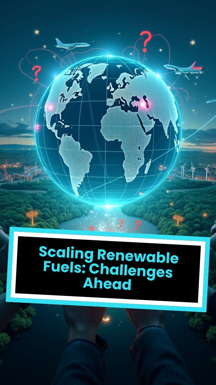 Scaling Renewable Fuels: Challenges Ahead