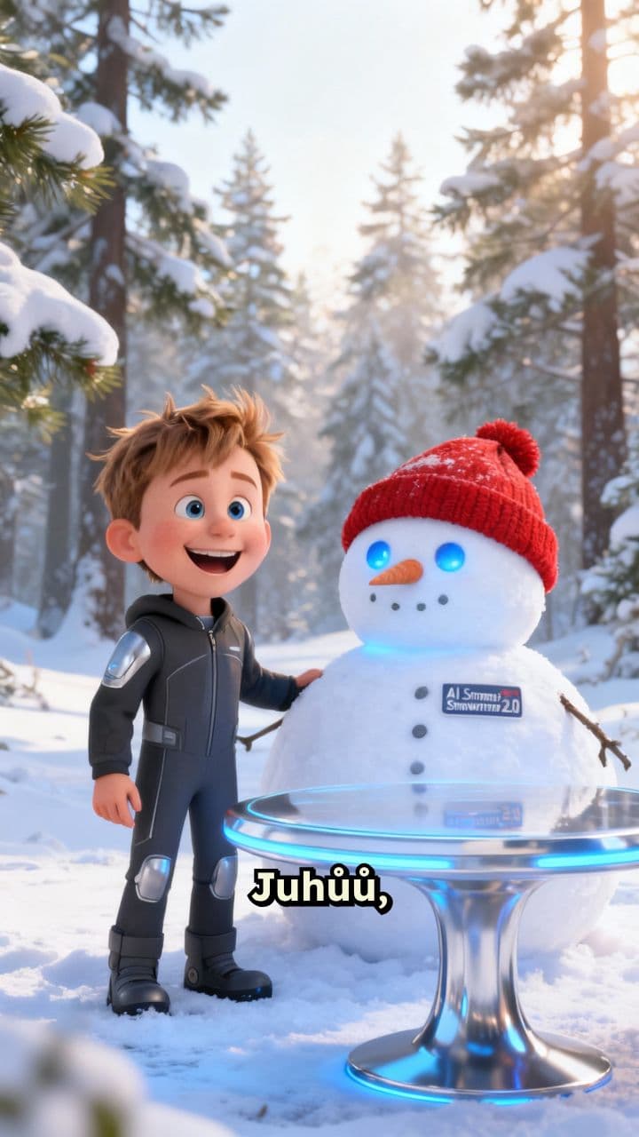 Sněhulák s umělou inteligencí