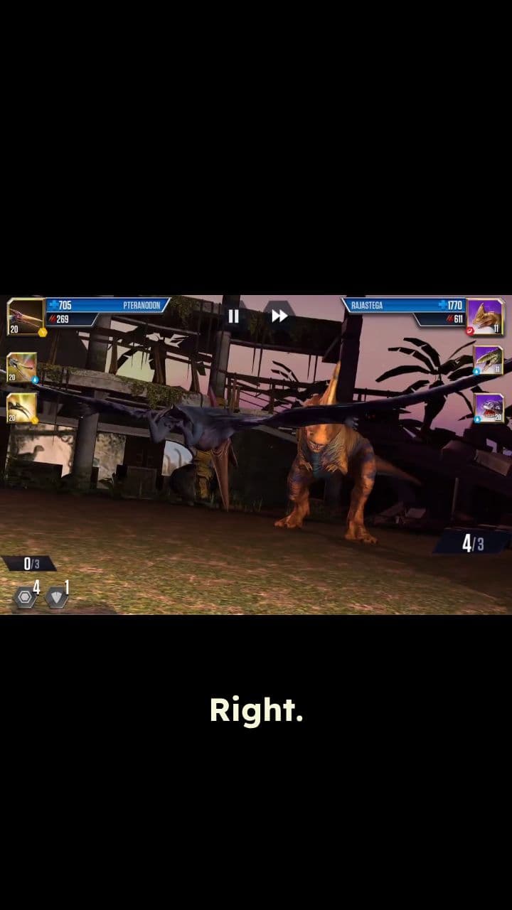 Pterodactylus Solos Two Dinosaurs