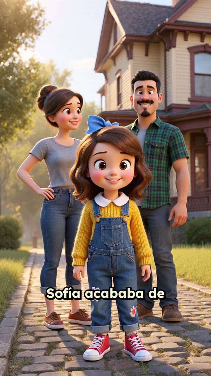 Sofía Explores the Old House