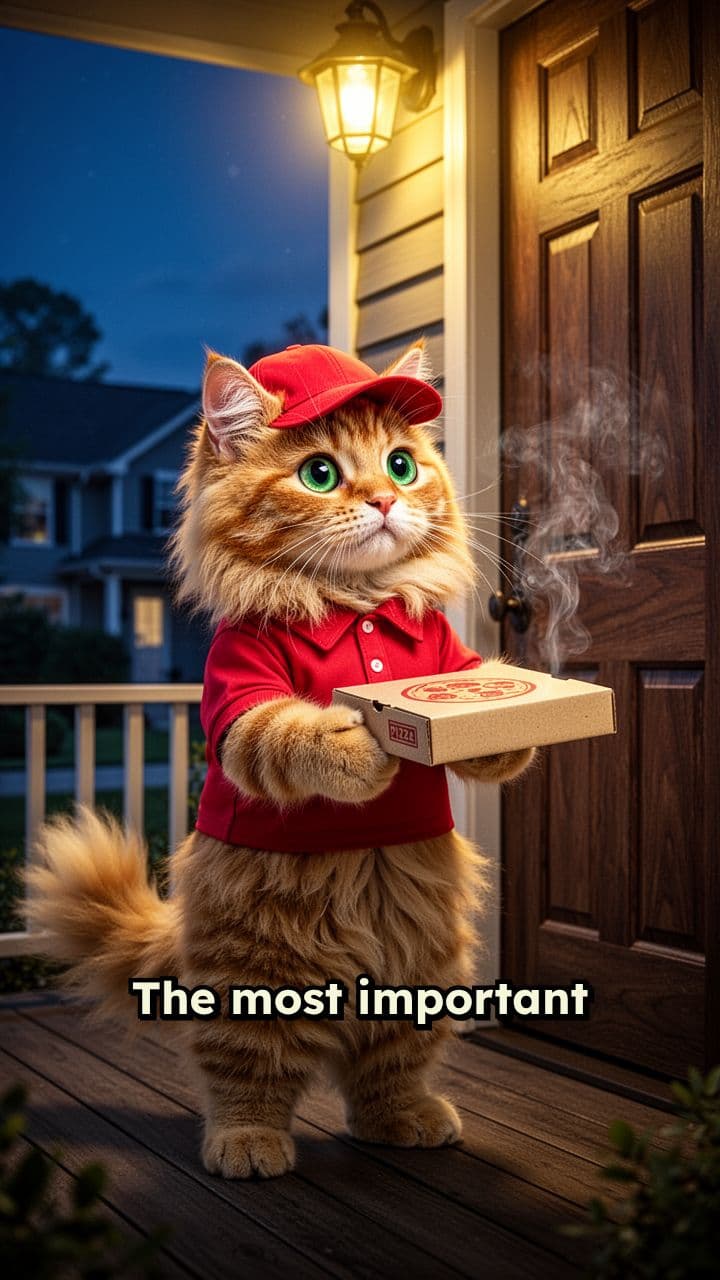 The Fluffiest Pizza Delivery