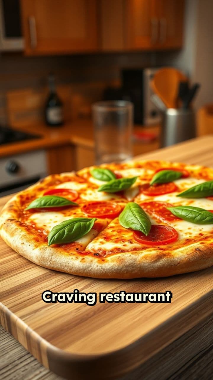 Homemade Pizza Like a Restaurant