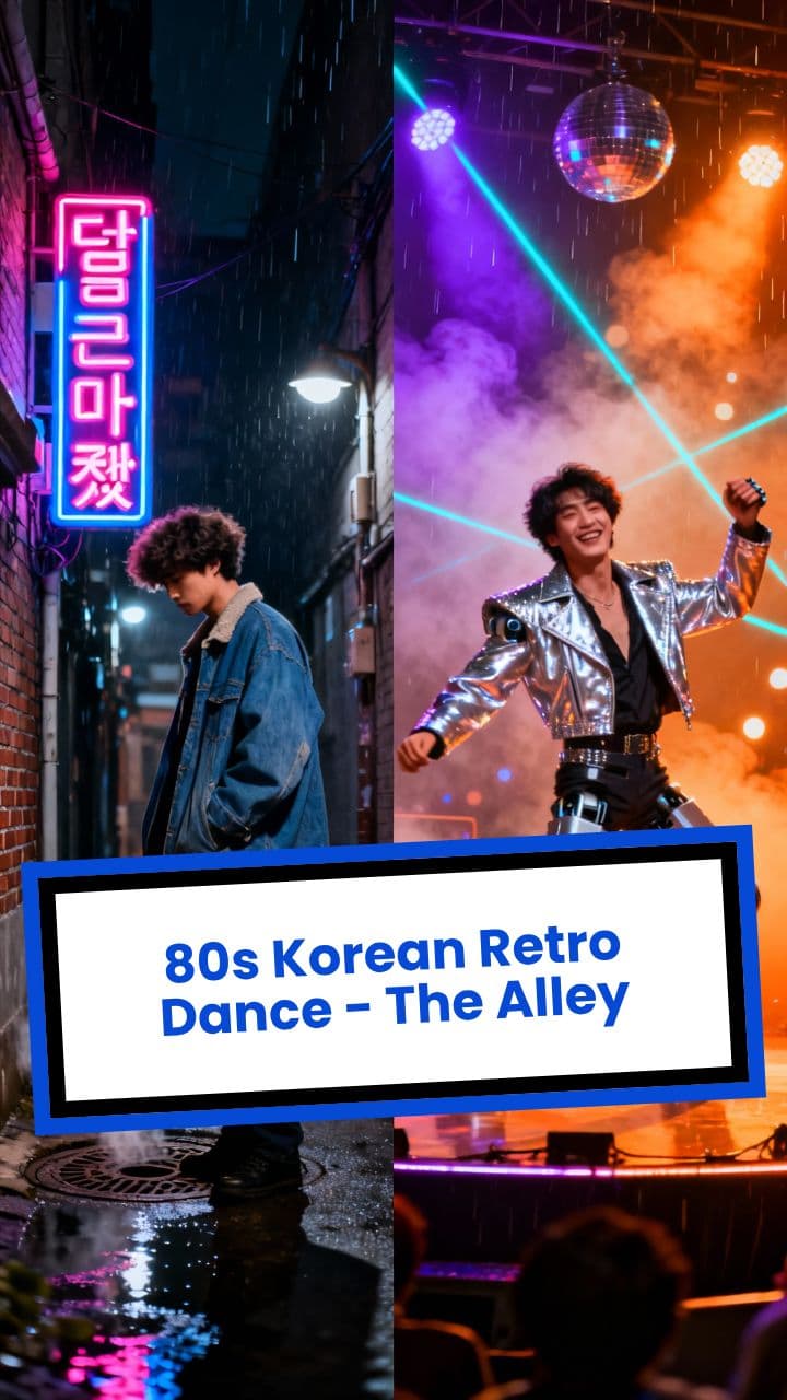 80s Korean Retro Dance - The Alley