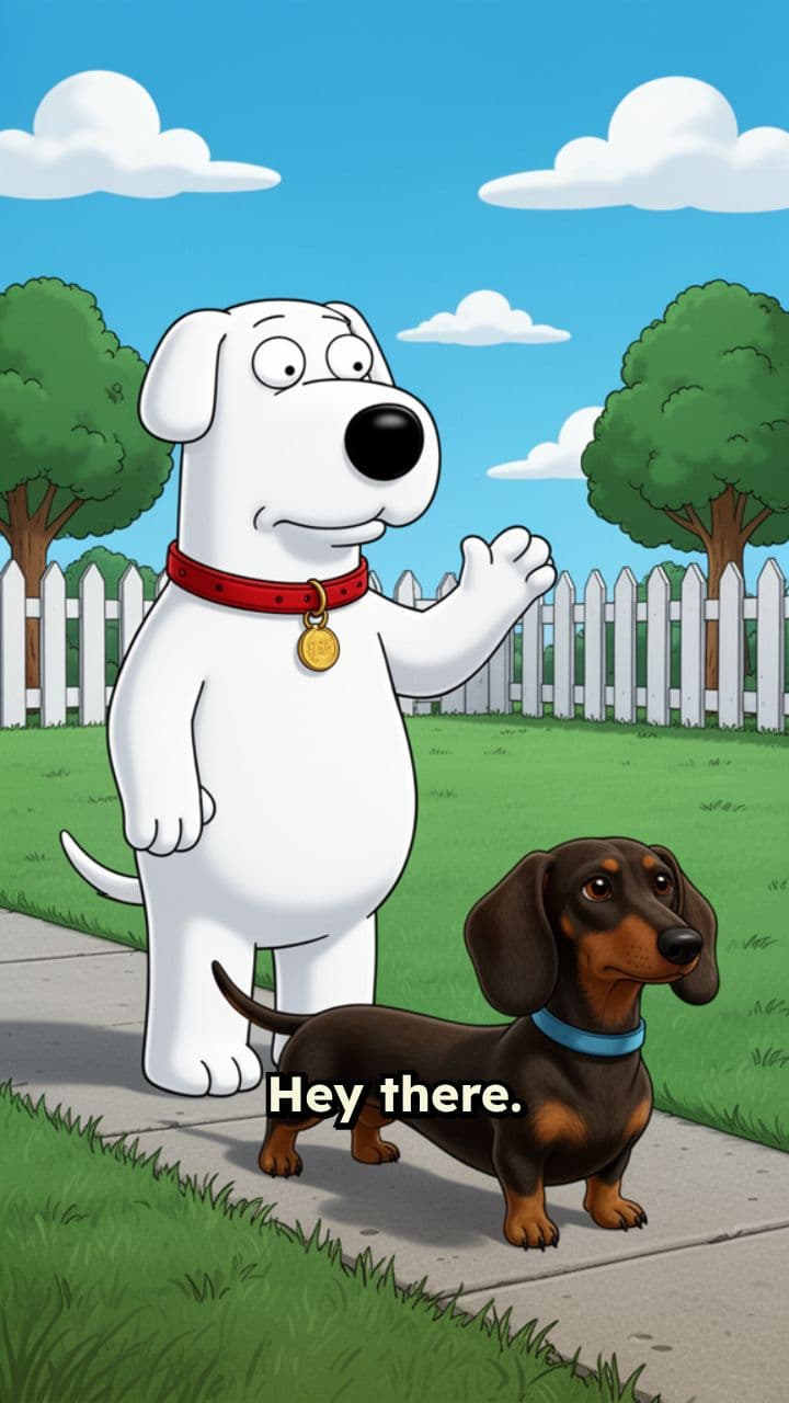 Brian Checks the Flap