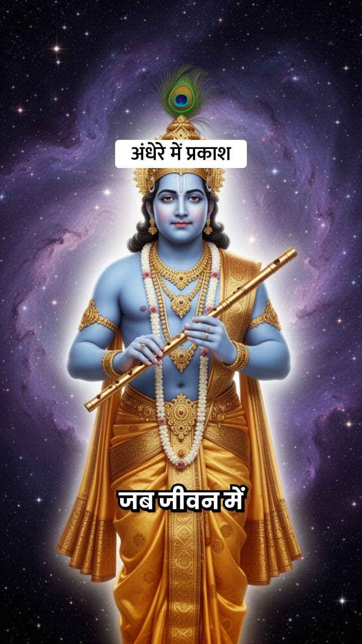 श्री कृष्ण का संदेश: आंतरिक प्रकाश और निष्काम कर्म