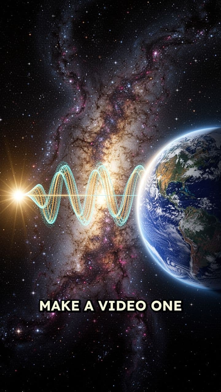 Milky Way Frequency Wave to Earth