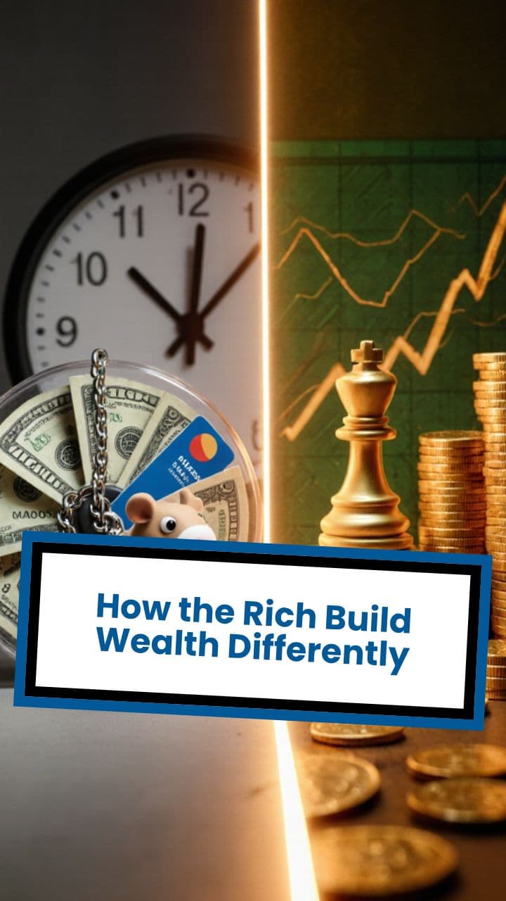 How the Rich Build Wealth Differently