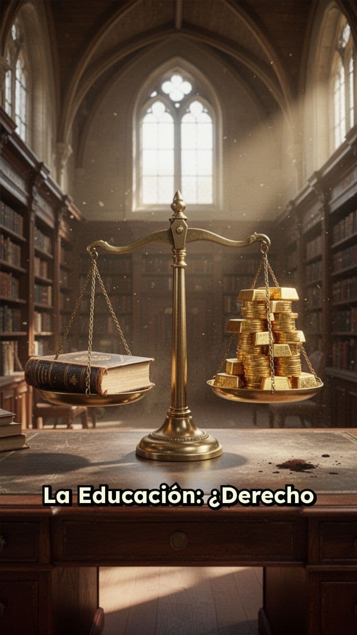 Educación: Derecho, no Mercancía