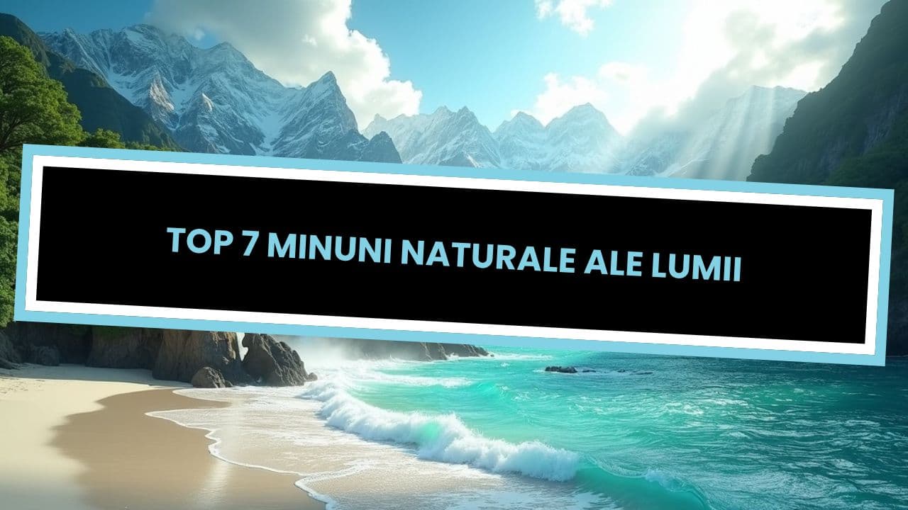 TOP 7 MINUNI NATURALE ALE LUMII