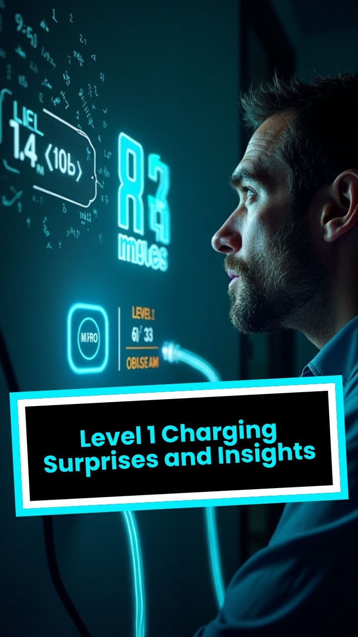 Level 1 Charging Surprises and Insights