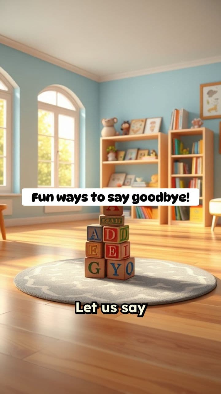 Fun Ways to Say Goodbye