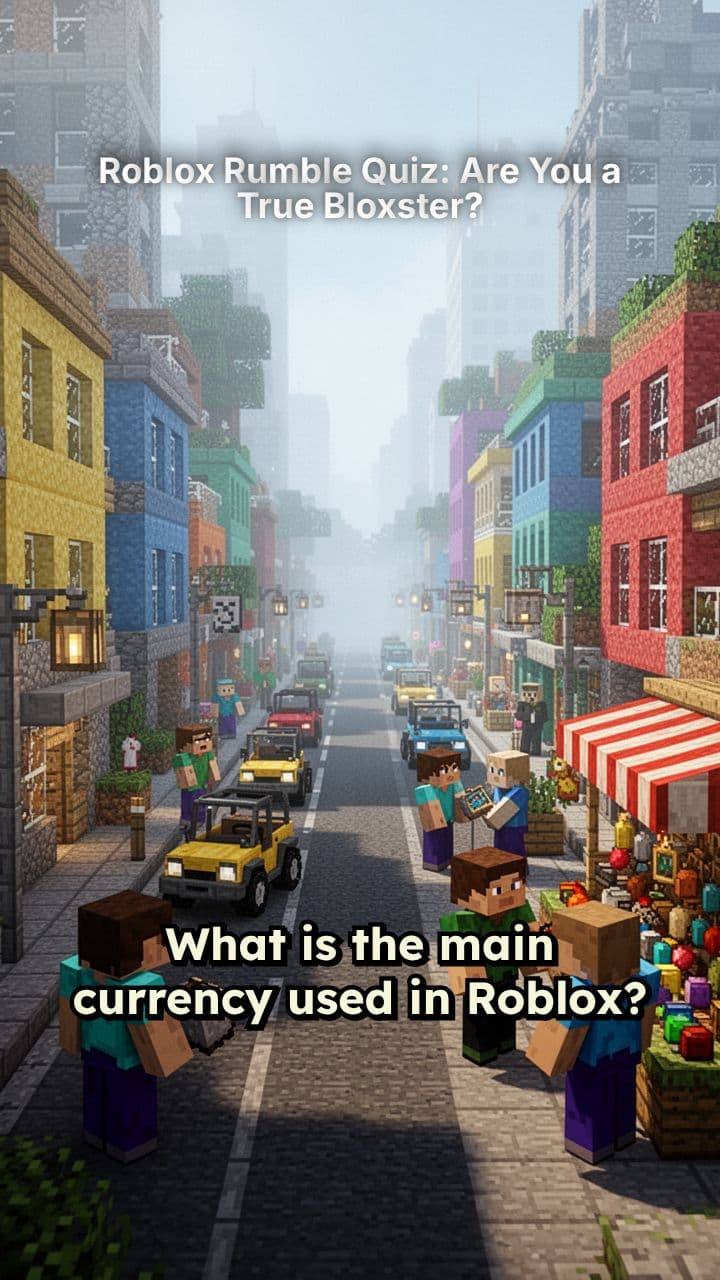 Roblox Rumble Quiz: Are You a True Bloxster?