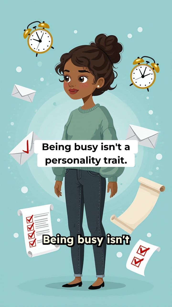 The Myth of Being Busy