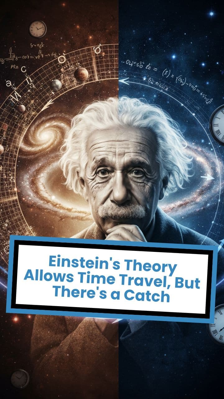 Einstein's Theory Allows Time Travel, But There's a Catch