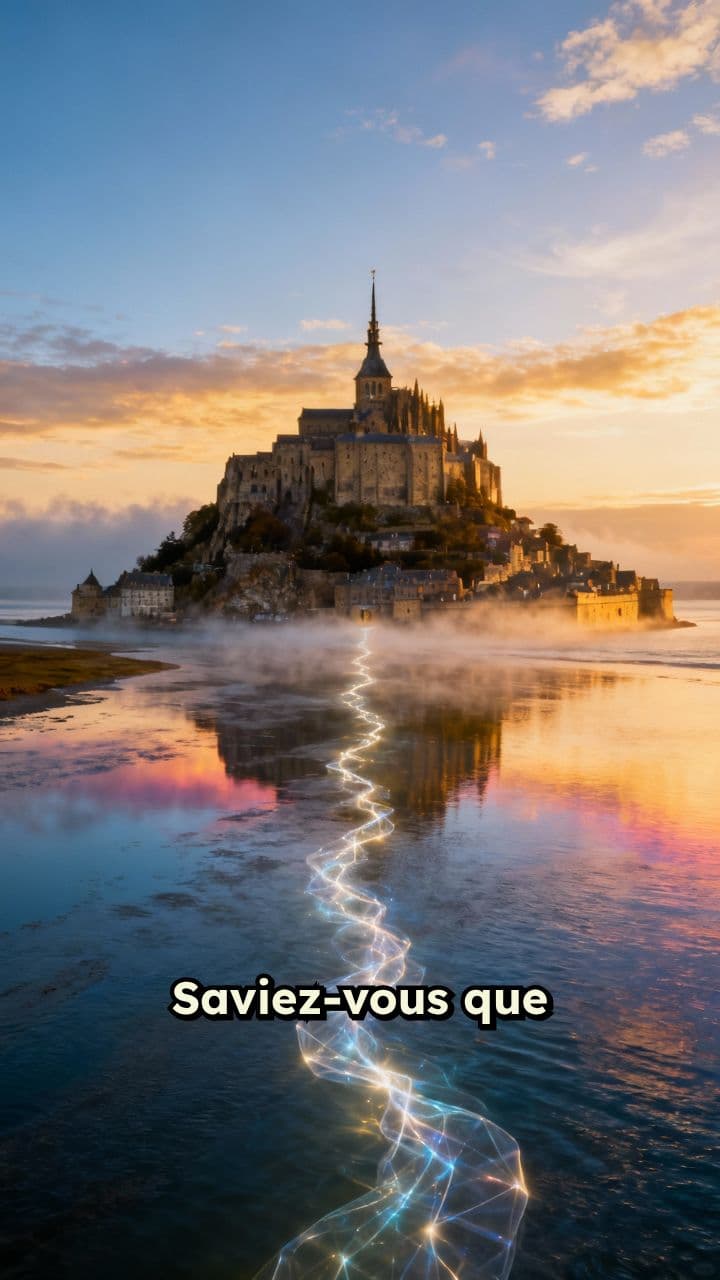 Ligne sacrée entre Mont Saint Michel et Israël