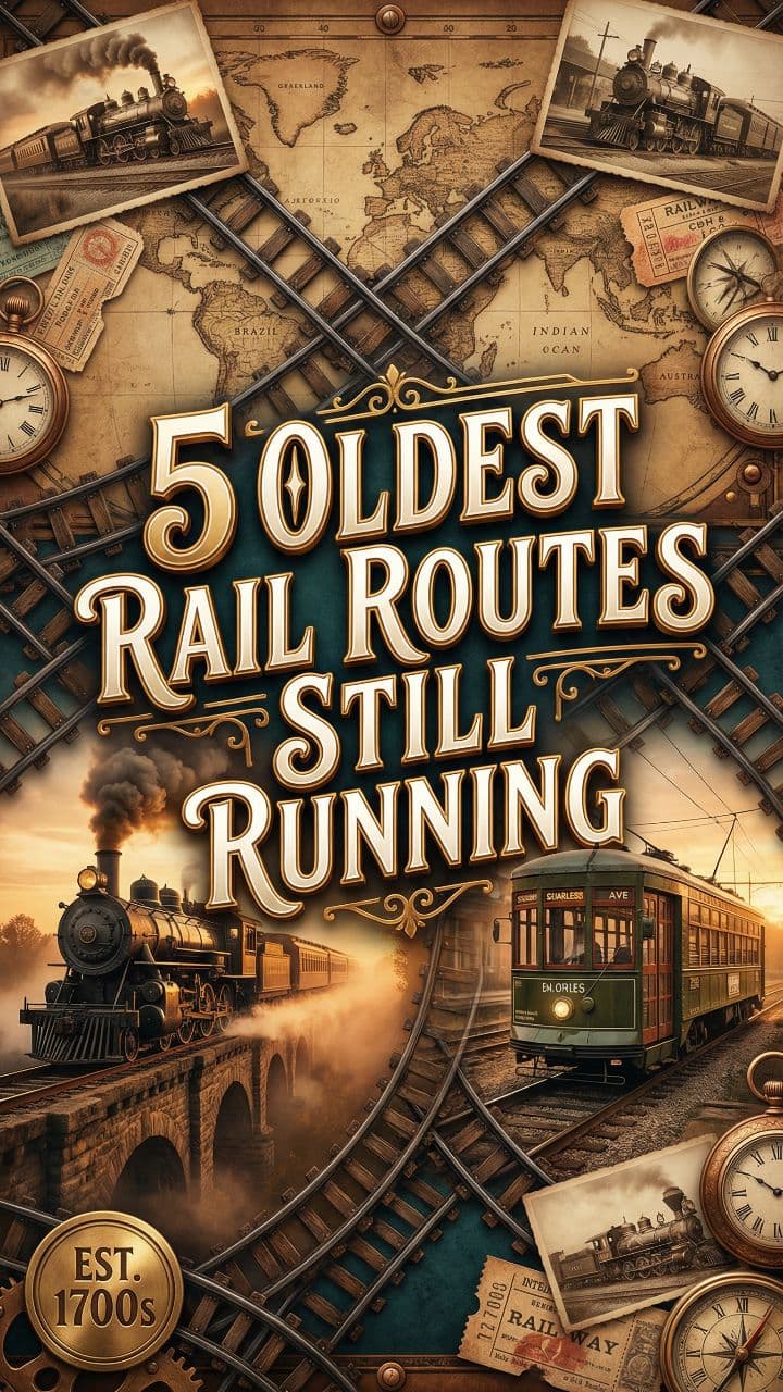 5 Oldest Rail Routes Still Running