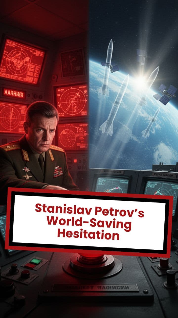 Stanislav Petrov’s World-Saving Hesitation