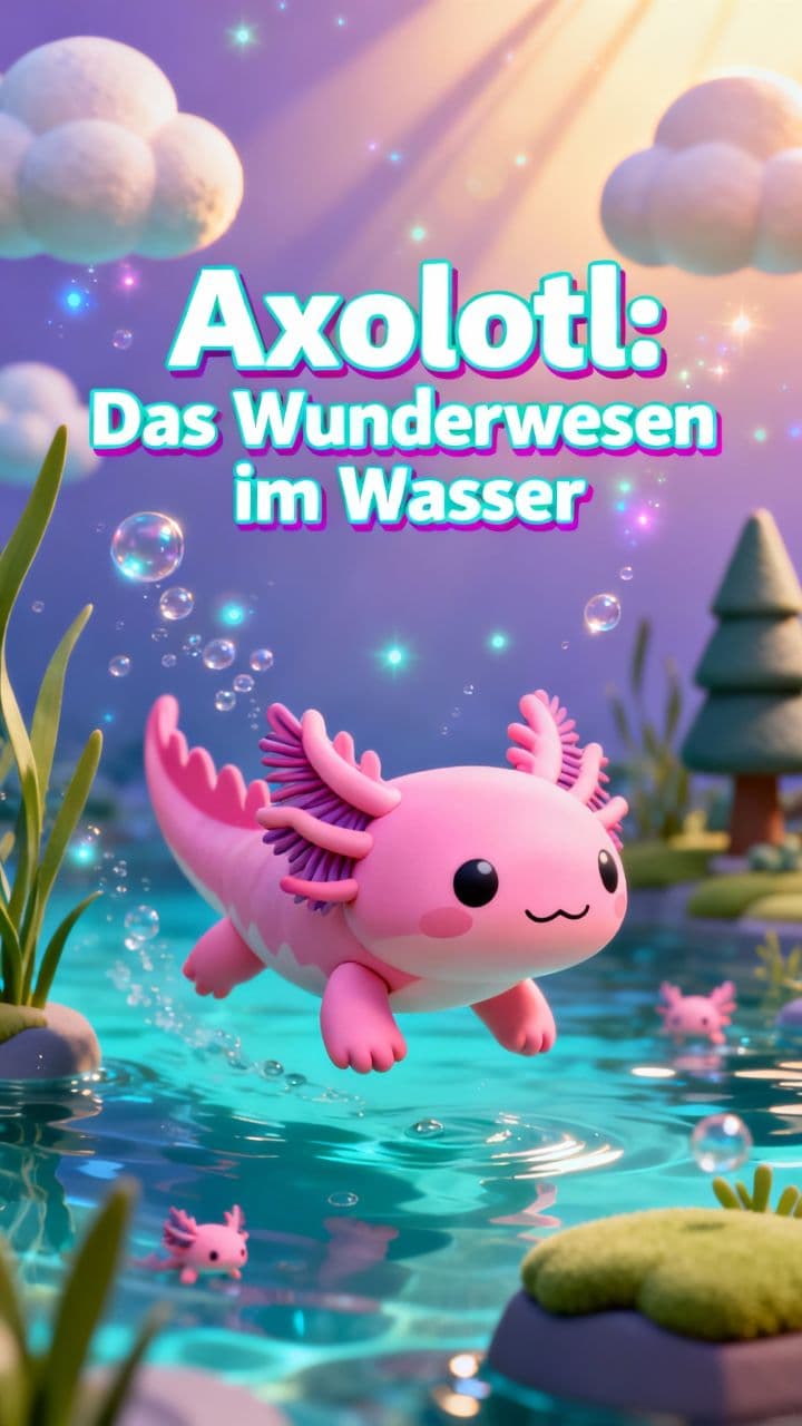 Axolotl: Das Wunderwesen im Wasser