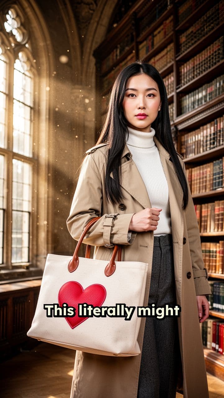 Heart Tote Bag for Everyday Love