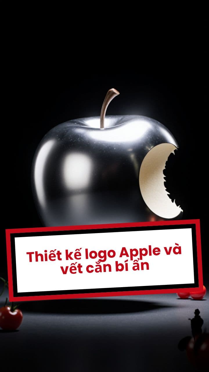 Thiết kế logo Apple và vết cắn bí ẩn