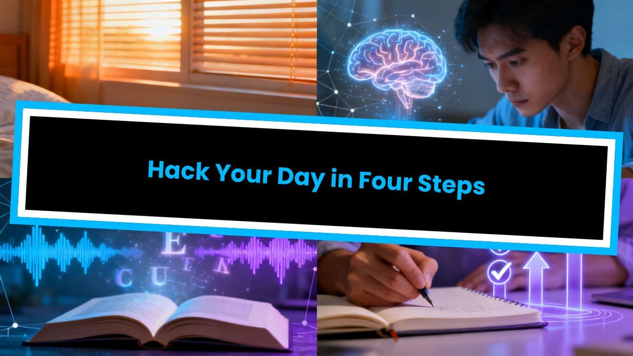 Hack Your Day in Four Steps