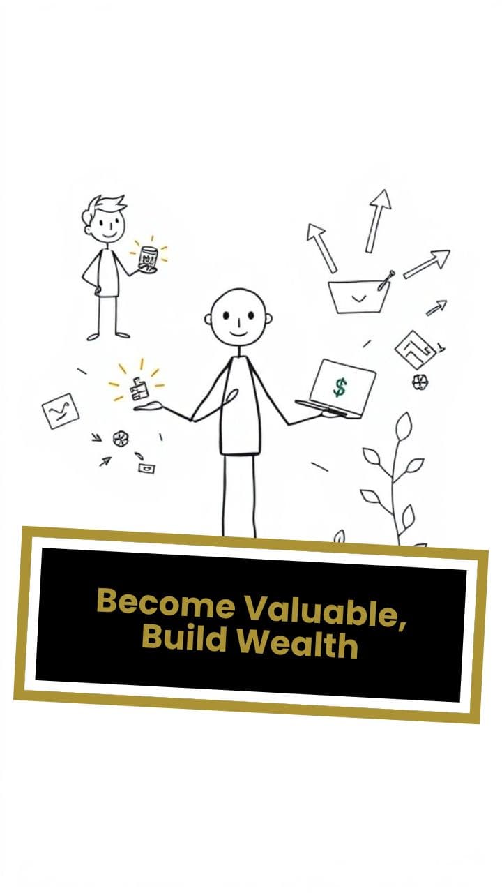 Become Valuable, Build Wealth
