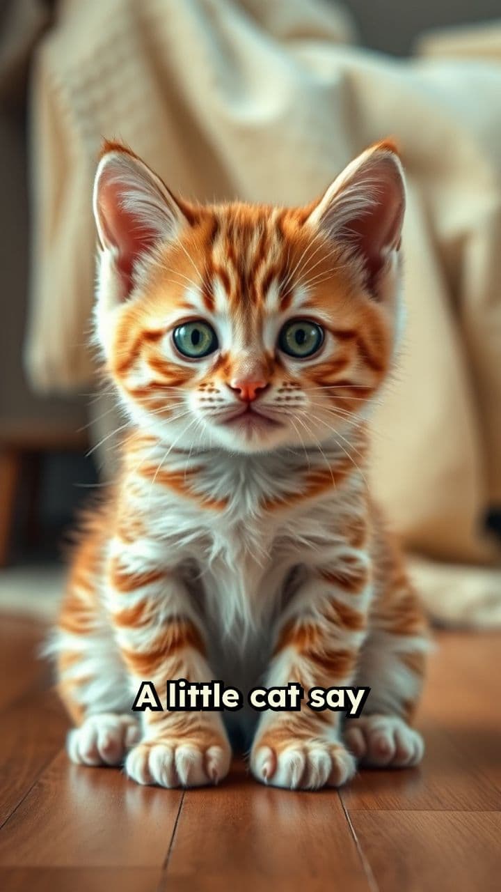 Cute Cat Asks for Support (duplicated)