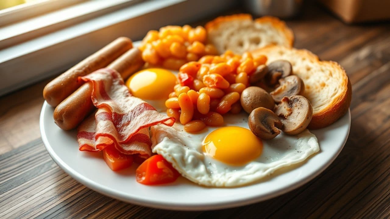 Classic Full English Breakfast Recipe