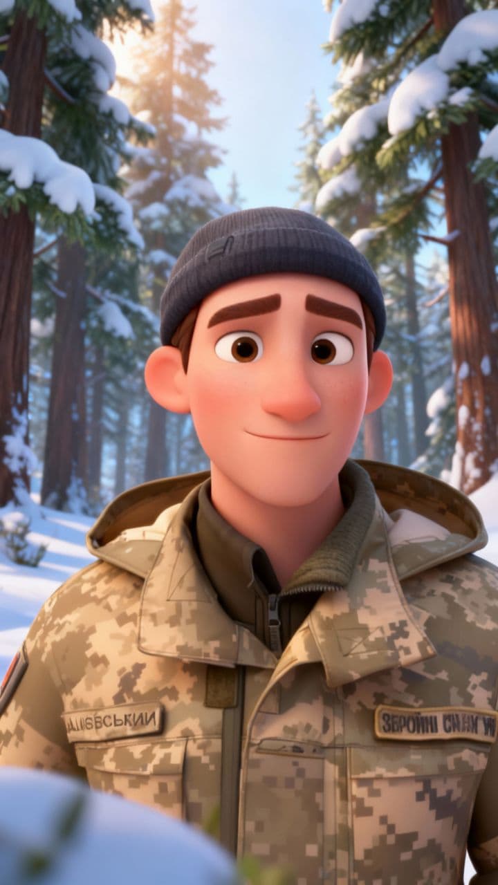 Courage in the Winter Forest