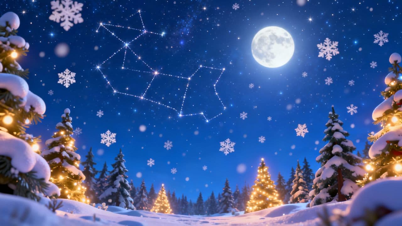 Reindeer Magic Through the Night