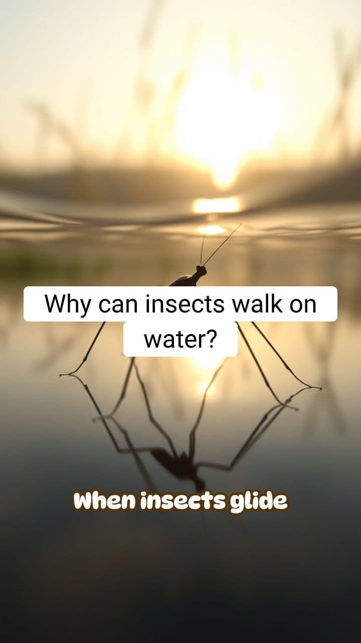 Why Do Some Insects Walk on Water? | RapidSmartFacts