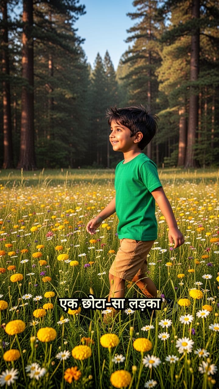 आरव और नन्हा पौधा