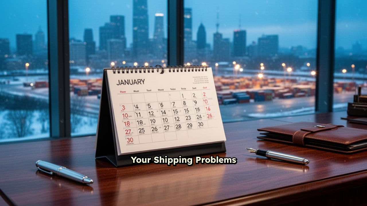 Prepare Now for January Shipping Challenges