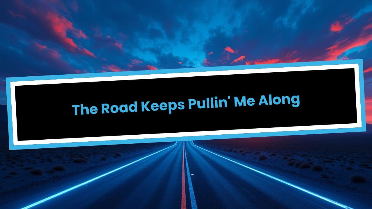 The Road Keeps Pullin' Me Along